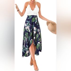 Floral vacation dress
